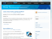 Tablet Screenshot of blog.brightfort.com